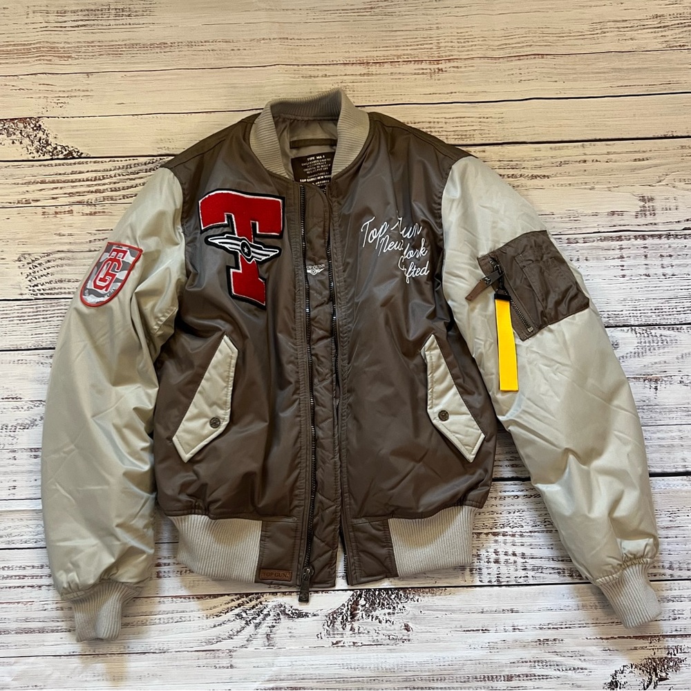 Top Gun Vintage MA-1 Nylon Bomber